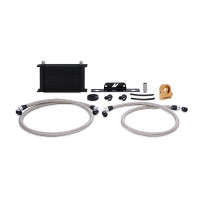 Mishimoto Oil Cooler Kit | Thermostatic | Black