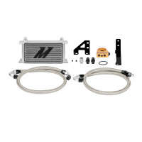 Mishimoto Oil Cooler Kit | Thermostatic | Silver