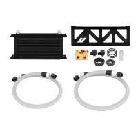 Mishimoto Oil Cooler Kit | Thermostatic | Black