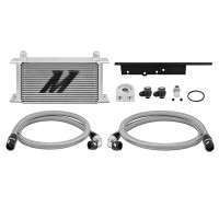 Mishimoto Oil Cooler Kit | Non-Thermostatic | Silver