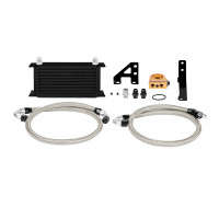 Mishimoto Oil Cooler Kit | Thermostatic | Black