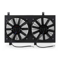 Mishimoto Performance Aluminum Fan Shroud Kit | Black