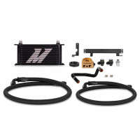 Mishimoto Oil Cooler Kit | Thermostatic | Black
