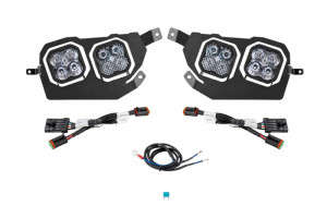Diode Dynamics SS3 LED Headlight Kit | Pro | White ABL (14-23 Polaris RZR XP)