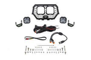 Diode Dynamics Stage Series LED Grille Kit | Sport | White Combo (14-18 Polaris RZR XP)