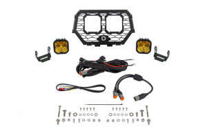 Diode Dynamics Stage Series LED Grille Kit | Sport Yellow Combo (14-18 Polaris RZR XP)