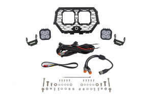 Diode Dynamics Stage Series LED Grille Kit | Sport | White Fog (14-18 Polaris RZR XP)