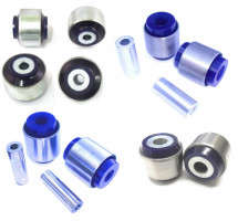 Superpro Front Control Arm Upper, Lower, Strut Bar & Lower Shock Bushing Kit (02-08 Audi A4/S4)