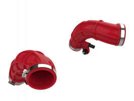 aFe Power Turbo Inlet Pipes Red (22-24 Toyota Tundra/Sequoia | V6 | 3.4L | tt)