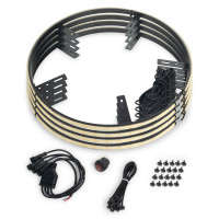 ORACLE Lighting LED Illuminated Wheel Rings | 16.5" PLASMA | White