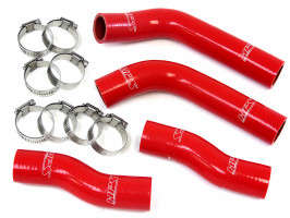 HPS Performance Red High Temp 3-ply Reinforced Silicone Radiator Coolant Hoses