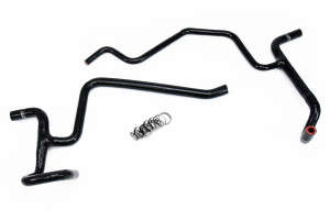 HPS Performance Black High Temp 4-ply Reinforced Silicone Intercooler Hose Kit