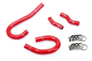 HPS Performance Red High Temp 3-ply Reinforced Silicone Heater Coolant Hoses