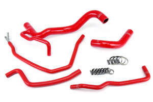 HPS Performance Red High Temp 3-ply Reinforced Silicone Radiator Coolant Hoses
