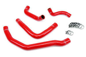 HPS Performance Red High Temp 3-ply Reinforced Silicone Radiator Coolant Hoses
