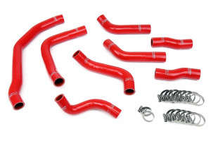 HPS Performance Red High Temp 3-ply Reinforced Silicone Radiator Coolant Hoses