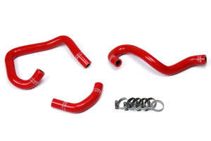 HPS Performance Red High Temp 3-ply Reinforced Silicone Heater Coolant Hoses