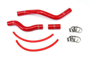 HPS Performance Red High Temp 3-ply Reinforced Silicone Radiator Coolant Hoses | Automatic
