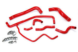 HPS Performance Red High Temp 3-ply Reinforced Silicone Radiator Heater Coolant Hoses