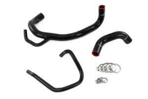 HPS Performance Black High Temp 3-ply Reinforced Silicone Radiator Hose Kit