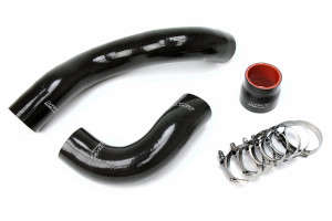 HPS Performance Black High Temp 4-ply Reinforced Silicone Intercooler Hose Kit