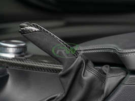 RW Carbon Carbon Fiber E-Brake Handle | Alcantara