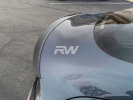 RW Carbon Carbon Fiber Trunk Spoiler | Spoiler Only