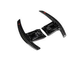 RW Carbon Carbon Fiber Battle Paddle Shifters | w/ Red Indicators