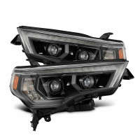 AlphaRex MK II PRO-Series Halogen Projector Headlights | Alpha-Black (14-20 Toyota 4Runner)