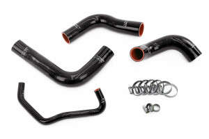 HPS Performance Silicone Radiator Coolant Hose Kit | Black