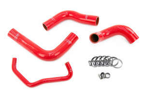 HPS Performance Silicone Radiator Coolant Hose Kit | Red