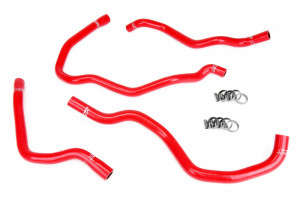 HPS Performance Silicone Coolant Hose Kit | Heater Hose Only | Red
