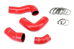 HPS Performance Silicone Intercooler Hose Kit | Red