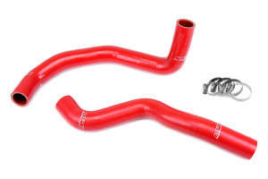 HPS Performance Silicone Radiator Coolant Hose Kit | Red