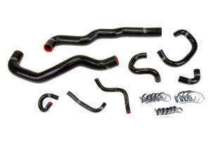 HPS Performance Silicone Coolant Hose Kit | Radiator, Heater and Throttle Body Hoses | Black