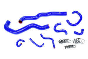 HPS Performance Silicone Coolant Hose Kit | Radiator, Heater and Throttle Body Hoses | Blue