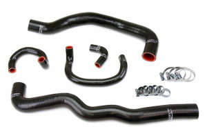 HPS Performance Silicone Coolant Hose Kit | Radiator and Heater Hoses | Black