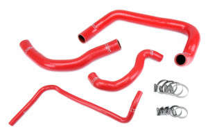 HPS Performance Silicone Radiator Coolant Hose Kit | Red