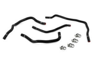 HPS Performance Silicone Coolant Hose Kit | Heater Hoses | Black