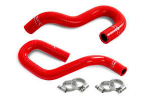 HPS Performance Reinforced Silicone Heater Hose Kit | Red