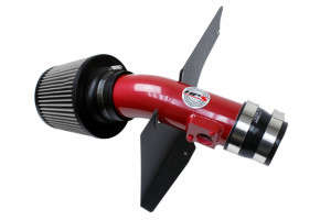 HPS Performance Shortram Air Intake Kit W/ Heat Shield | Red (08-14 Subaru Impreza WRX/WRX STI)