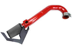 HPS Performance Shortram Air Intake Kit W/ Heat Shield | Red (17-24 Subaru Impreza/18-24 Crosstrek | 2.0L)