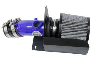 HPS Performance Shortram Air Intake Kit W/ Heat Shield | Blue (14-18 Mazda 3 | 2.0L)