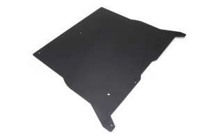 HPS Performance Skid Plate Undertray Protection Shield | Front | Black Aluminum