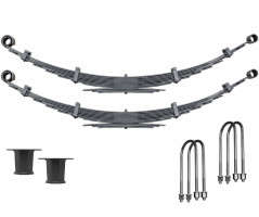 Carli Suspension Full Progressive Leaf Spring Kit | 1" LIFT (17-24 Ford F-250/F-350 Super Duty | 4WD)