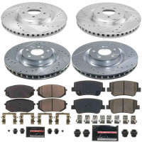 PowerStop Z23 Evolution Sport Brake Upgrade Kit  | Front & Rear