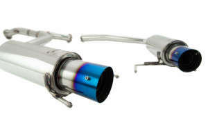 Megan Racing MR-LW-ABE-LI06DS-BT Exhaust System | Blue Tip | Fitment ...