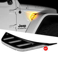 XKGlow Amber Fender Vent Turn Signal & Running Light