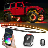 XKGlow XKmax LED Wheel Ring Lights with RGBW Color Chasing | App-controlled
