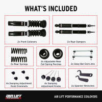 Air Lift Performance Coilover Kit (12-18 BMW 1-Series)